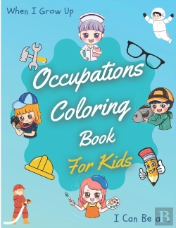 Bertrand.pt - Occupations Coloring Book For Kids