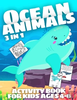 Bertrand.pt - Ocean Animals Activity Book For Kids Ages 4-8