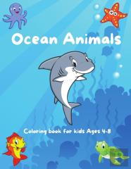 Ocean Animals Coloring Book