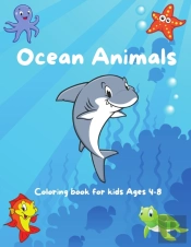 Ocean Animals Coloring Book