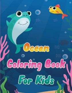 Bertrand.pt - Ocean Coloring Book For Kids - Life Under The Sea Animals Coloring For Boys And Girls - Underwater Sea Creatures