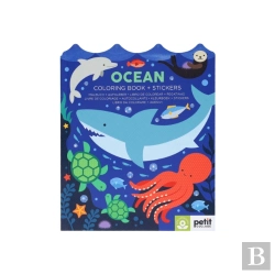 Bertrand.pt - Ocean Coloring Book + Stickers