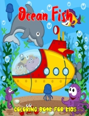 Ocean Fish Coloring Book For Kids