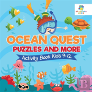 Ocean Quest Puzzles And More | Activity Book Kids 9-12