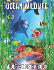 Ocean Wildlife Adult Coloring Book