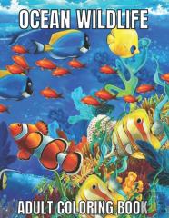 Ocean Wildlife Adult Coloring Book