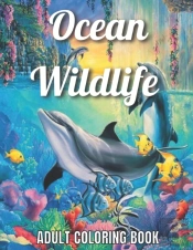 Ocean Wildlife Adult Coloring Book