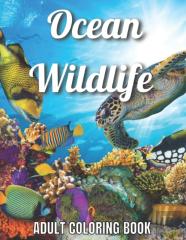 Ocean Wildlife Adult Coloring Book