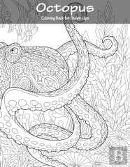 Octopus Coloring Book For Grown-Ups 1