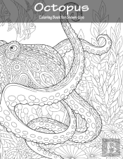 Octopus Coloring Book For Grown-Ups 1