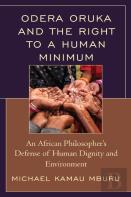Odera Oruka And The Right To A Human Minimum