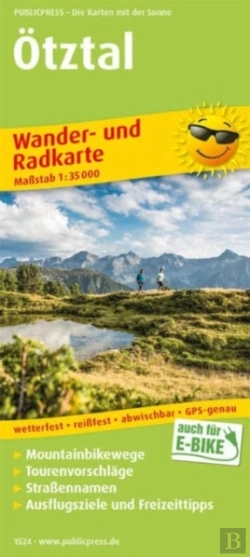 Bertrand.pt - Oetztal, Hiking And Cycling Map 1:35,000