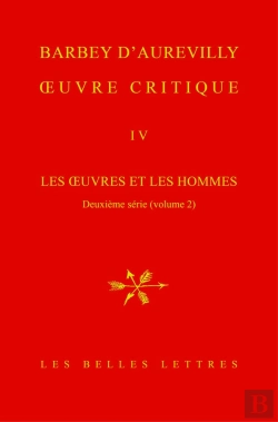 Bertrand.pt - Oeuvre Critique Tome 4 ; Les Oeuvres Et Les Hommes Tome 2
