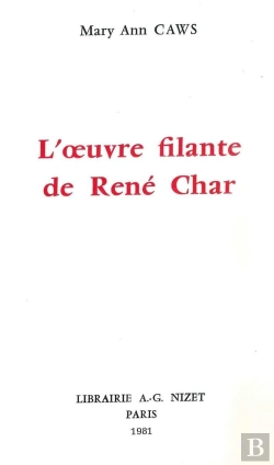 Bertrand.pt - Oeuvre Filante De Rene Char.(L')