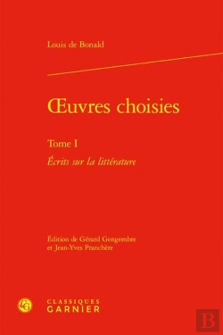 Bertrand.pt - Oeuvres Choisies Tome 1 : Écrits Sur La Littérature