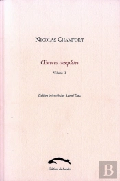Oeuvres Complètes De Nicolas Chamfort T.2