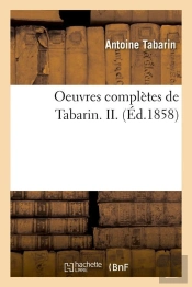 Oeuvres Completes De Tabarin Ii Edition 1858