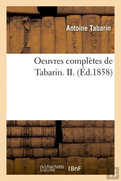 Bertrand.pt - Oeuvres Completes De Tabarin Ii Edition 1858