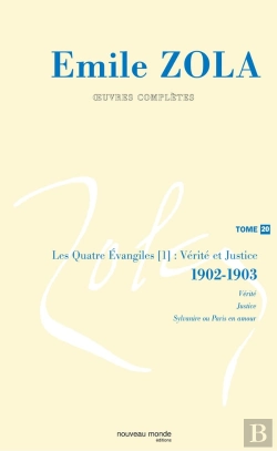 Bertrand.pt - Oeuvres Complètes D'Emile Zola, Tome 20 : Vérités Et Justice. Les Quatre Évangiles (3) (1902-1903)