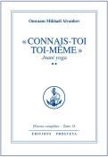 Oeuvres Completes T.18; Connais-Toi Toi-Même