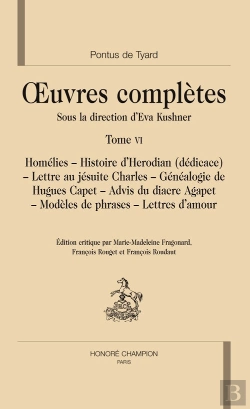 Bertrand.pt - Oeuvres Complètes T.6 ; Homélies, Histoire D'Hérodian (Dédicace) ; Lettre Au Jésuite Charles