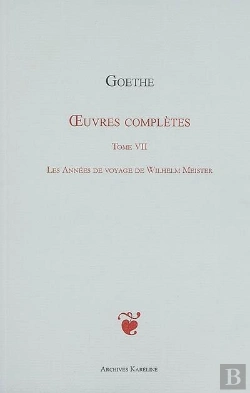 Bertrand.pt - Oeuvres Complètes T.7 ; Les Années De Voyage De Wilhem Meister