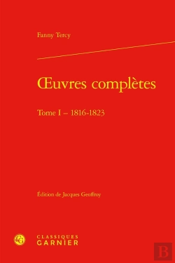 Bertrand.pt - Oeuvres Complètes Tome 1 : 1816-1823