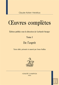 Bertrand.pt - Oeuvres Complètes Tome 1 ; De L'Esprit