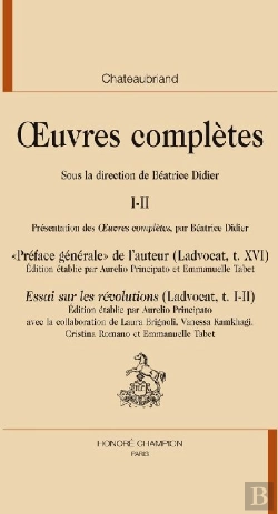 Bertrand.pt - Oeuvres Complètes Tome 1 ; Essai Sur Les Révolutions