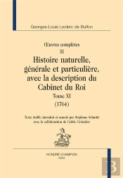 Oeuvres Complètes Tome 11 ; Histoire Naturelle Tome 11