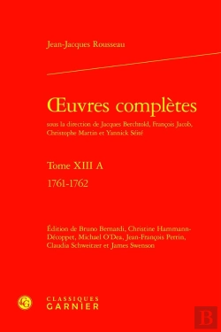 Bertrand.pt - Oeuvres Complètes Tome 13 A : 1761-1762