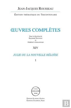 Bertrand.pt - Oeuvres Complètes Tome 14 Et Tome 15 ; Julie Ou La Nouvelle Héloïse