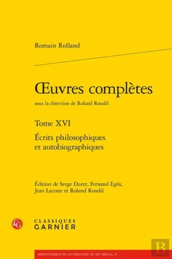 Bertrand.pt - Oeuvres Complètes Tome 16 : Écrits Philosophiques Et Autobiographiques