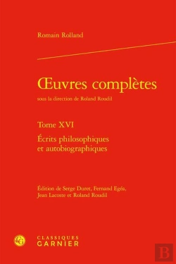 Bertrand.pt - Oeuvres Complètes Tome 16 : Écrits Philosophiques Et Autobiographiques