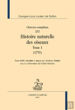 Bertrand.pt - Oeuvres Complètes Tome 16 ; Histoire Naturelle Des Oiseaux Tome 1