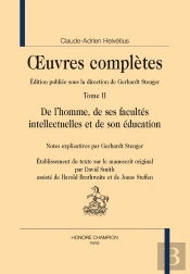 Oeuvres Complètes Tome 2 : De L'Homme, De Ses Facultés Intellectuelles Et De Son Éducation