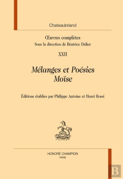 Bertrand.pt - Oeuvres Complètes Tome 23 : Mélanges Et Poésies Moïse