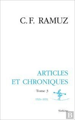 Bertrand.pt - Oeuvres Complètes Tome 3 ; Articles Et Chroniques, 1924-1931