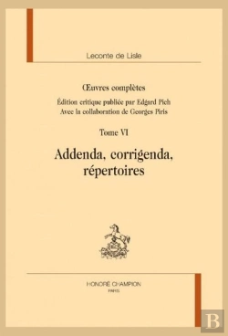 Bertrand.pt - Oeuvres Complètes Tome 4 : Addenda, Corrigenda, Repertoires