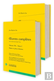 Oeuvres Complètes Tome 7 : Notes Et Pièces Diverses