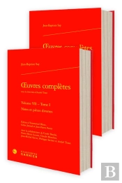 Oeuvres Complètes Tome 7 : Notes Et Pièces Diverses