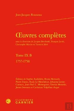 Bertrand.pt - Oeuvres Complètes Tome 9 B : 1757-1758