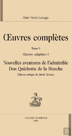 Bertrand.pt - Oeuvres Complètes Tome 9 ; Oeuvres Adaptées Tome 1 ; Nouvelles Aventures De L'Admirable Don Quichotte De La Manche