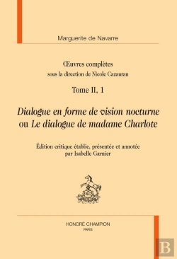 Bertrand.pt - Oeuvres Complètes Tome Ii, 1 : Dialogue En Forme De Vision Nocturne Ou Le Dialogue De Madame Charlote