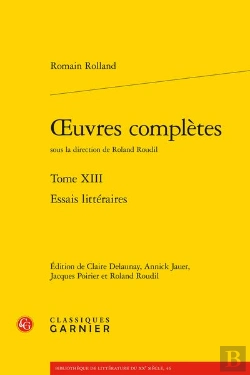 Bertrand.pt - Oeuvres Complètes Tome Xiii : Essais Littéraires