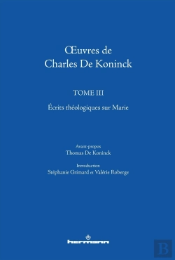 Bertrand.pt - Oeuvres De Charles De Koninck Tome 3 ; Écrits Théologiques Sur Marie