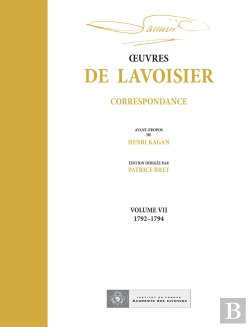 Bertrand.pt - Oeuvres De Lavoisier : Correspondance, Volume Vii (1792-1794)