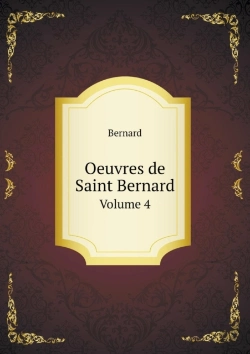 Bertrand.pt - Oeuvres De Saint Bernard Volume 4