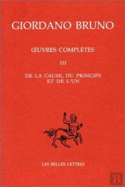 Bertrand.pt - Oeuvres Italiennes Tome 3 ; De La Cause, Du Principe Et De L'Un