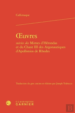 Bertrand.pt - Oeuvres Suivies Des Mimes D'Herondas Et Du Chant Iii Des Argonautiques D'Apollon